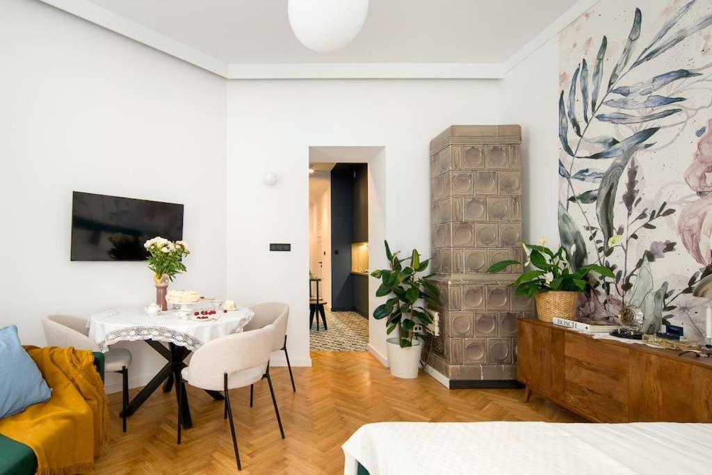 Ferienwohnung Green Oasis In The Centre Krakau Exterior foto