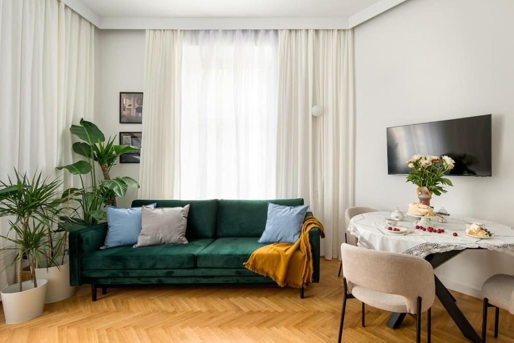 Ferienwohnung Green Oasis In The Centre Krakau Exterior foto